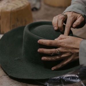 Hand-made in Ecuador 100% wool hat